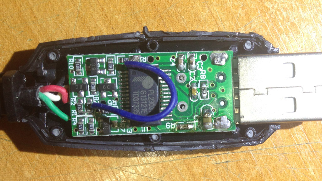 Baofeng BF-T1 USB CABEL TOP