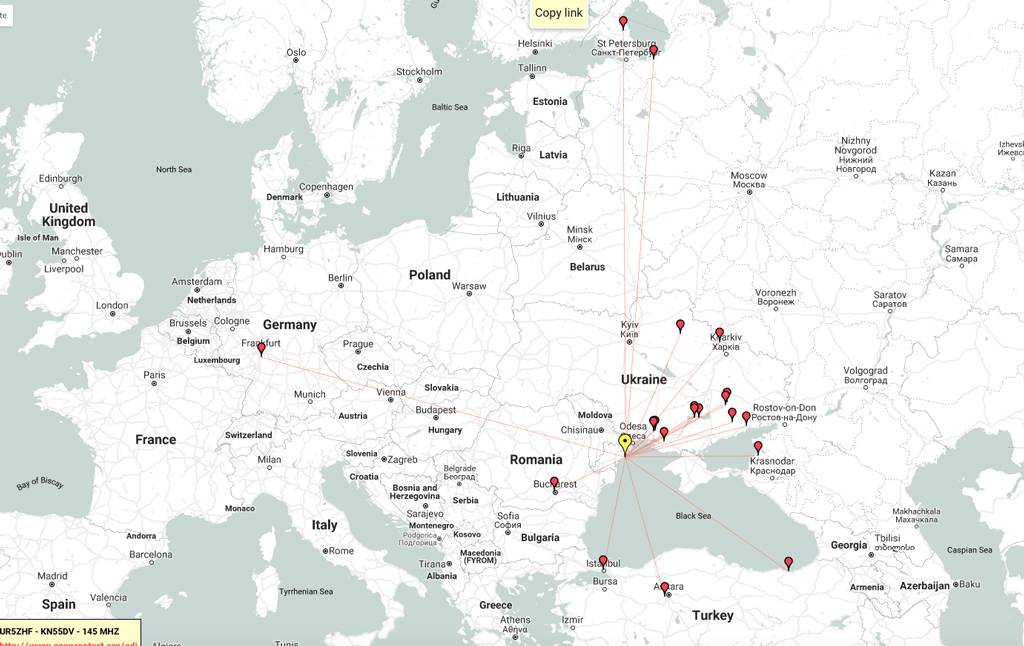 Карта QSO